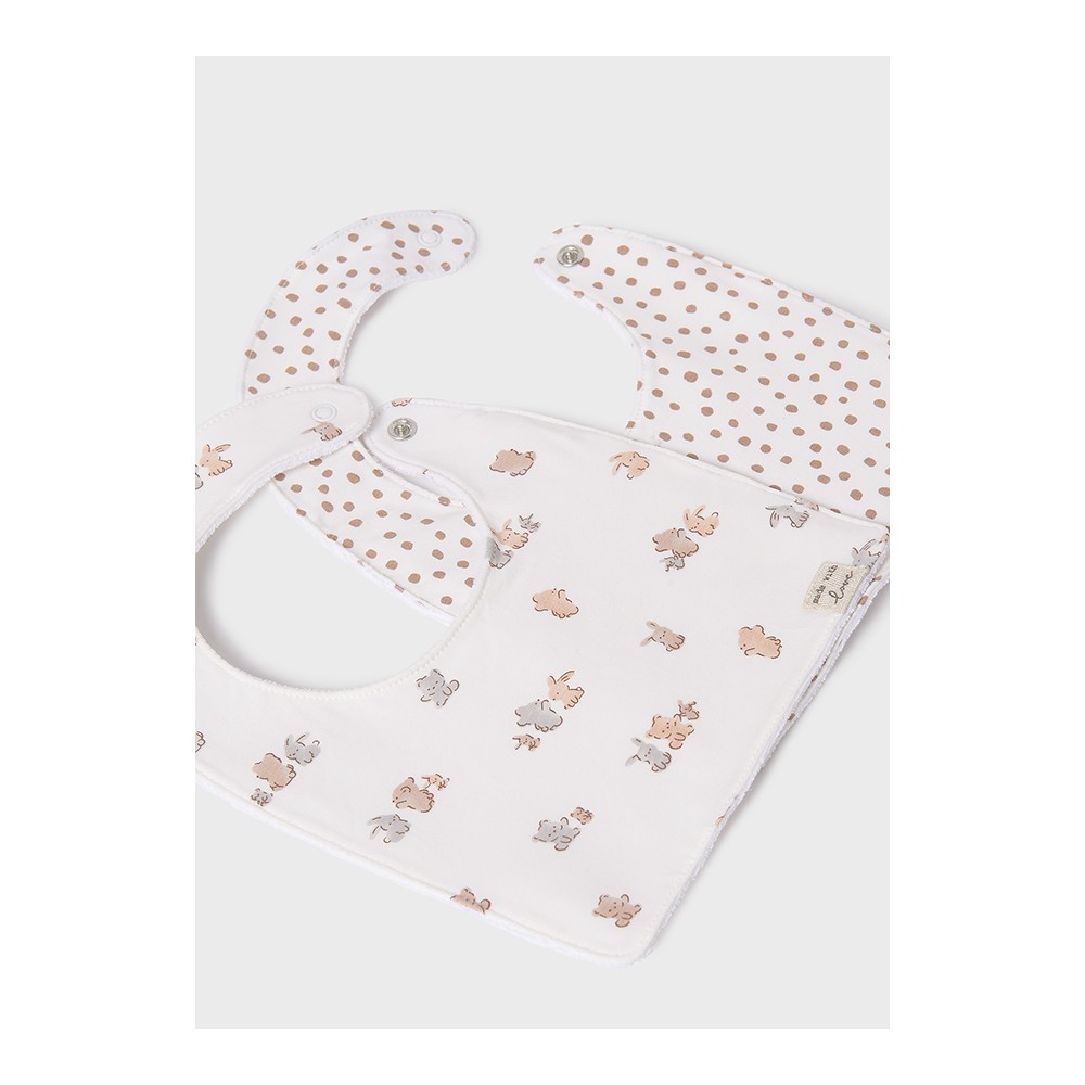 SET 2 BABEROS NATURAL