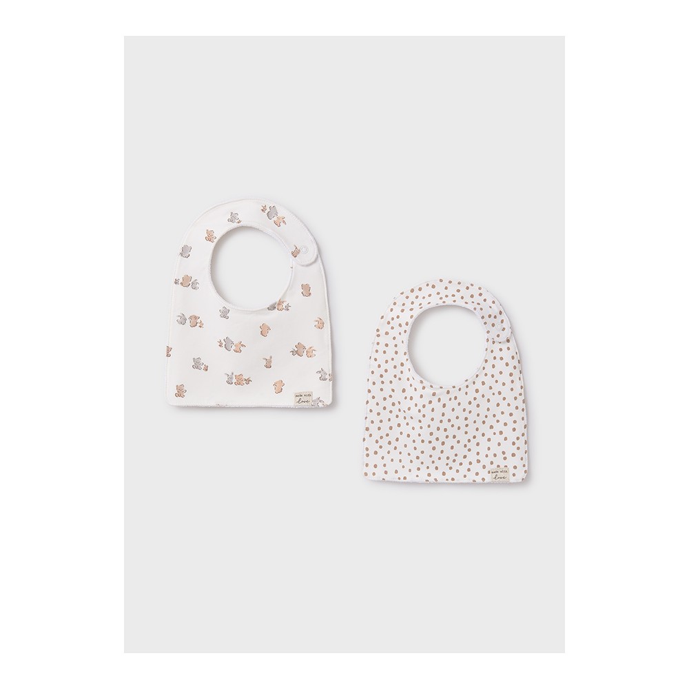 SET 2 BABEROS NATURAL