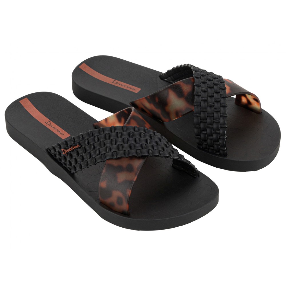 PALA CRUZADA BEACH BLACK/TORTOSHELL
