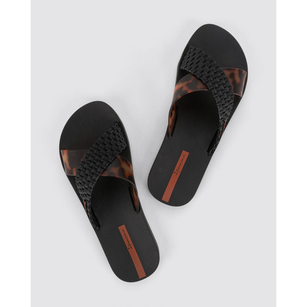 PALA CRUZADA BEACH BLACK/TORTOSHELL