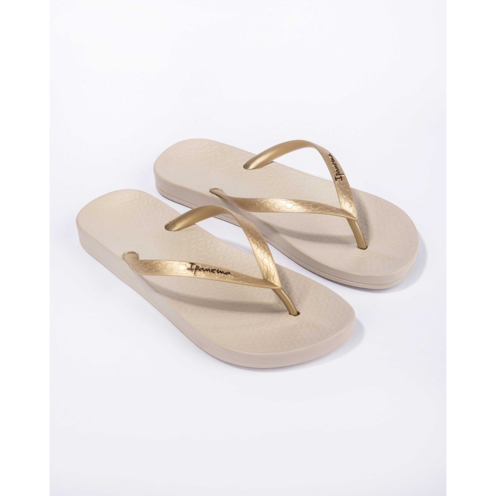 ESCLAVA BEACH ANATOMICA BEIG/GOLD