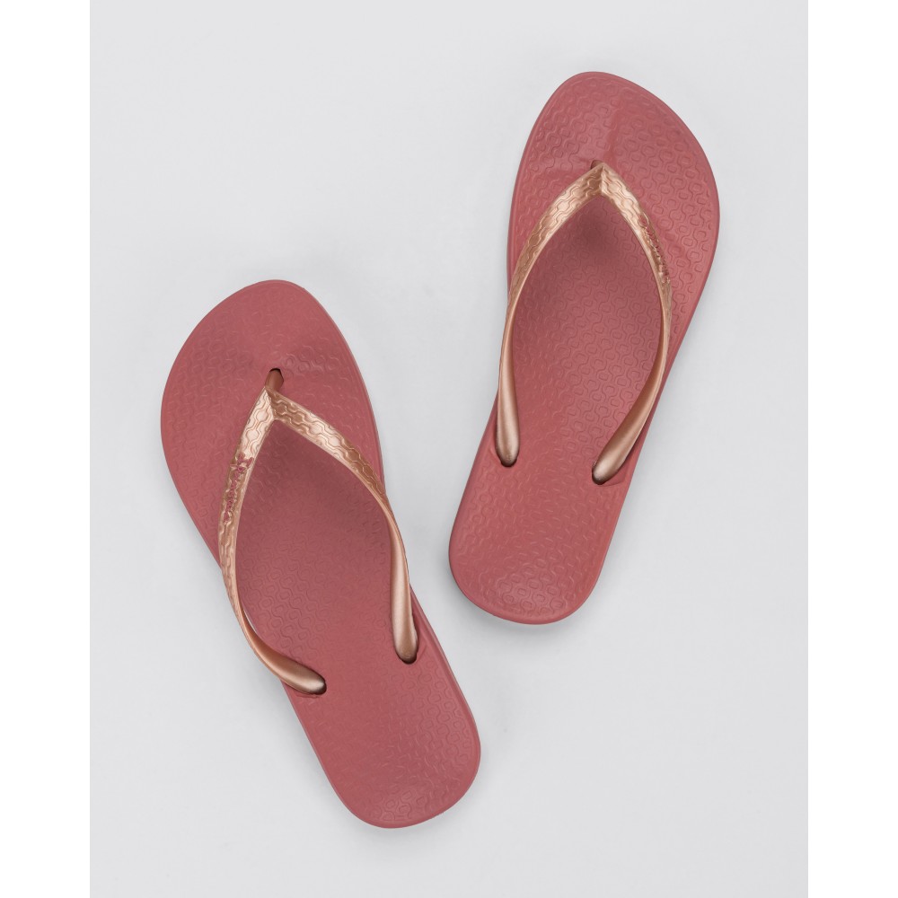 ESCLAVA BEACH ANATOMICA RED/METALIC PINK