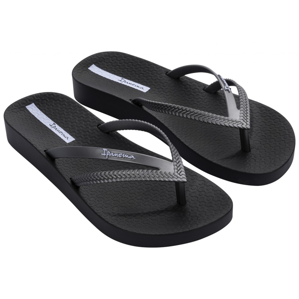 ESCLAVA BEACH DOBLE TIRA BLACK/SILVER