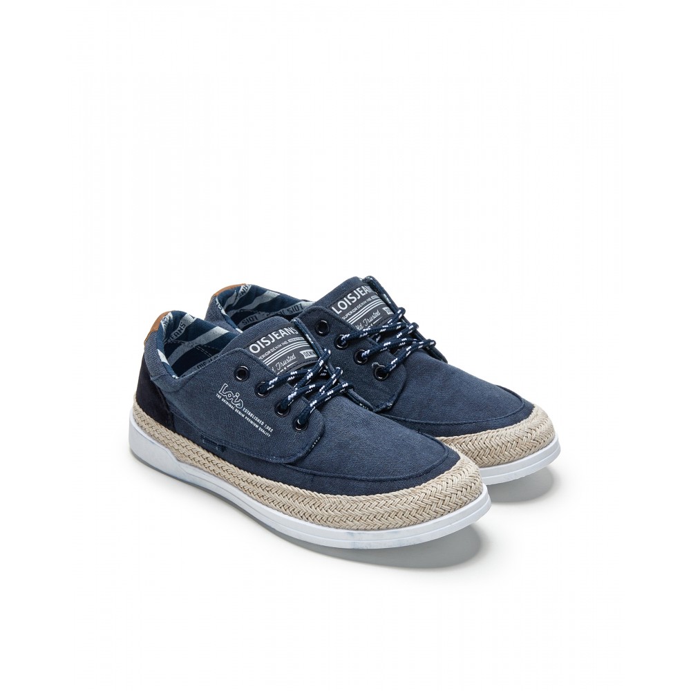 BLUCHER TEXTIL MARINO