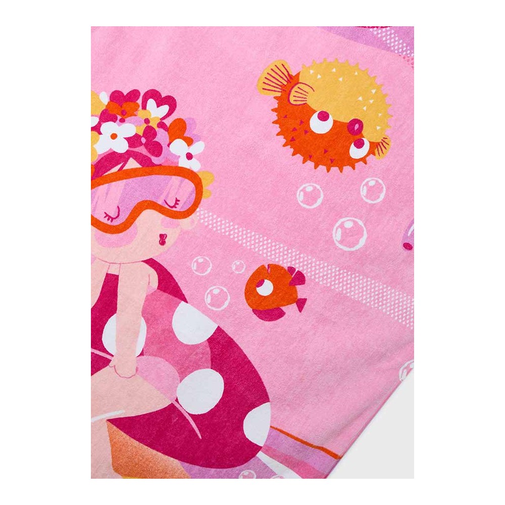 TOALLA PLAYA MAGENTA