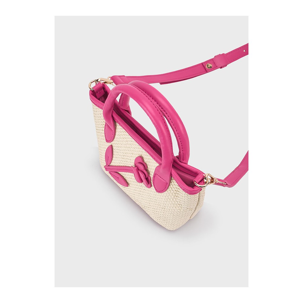 BOLSO FLOR MAGENTA
