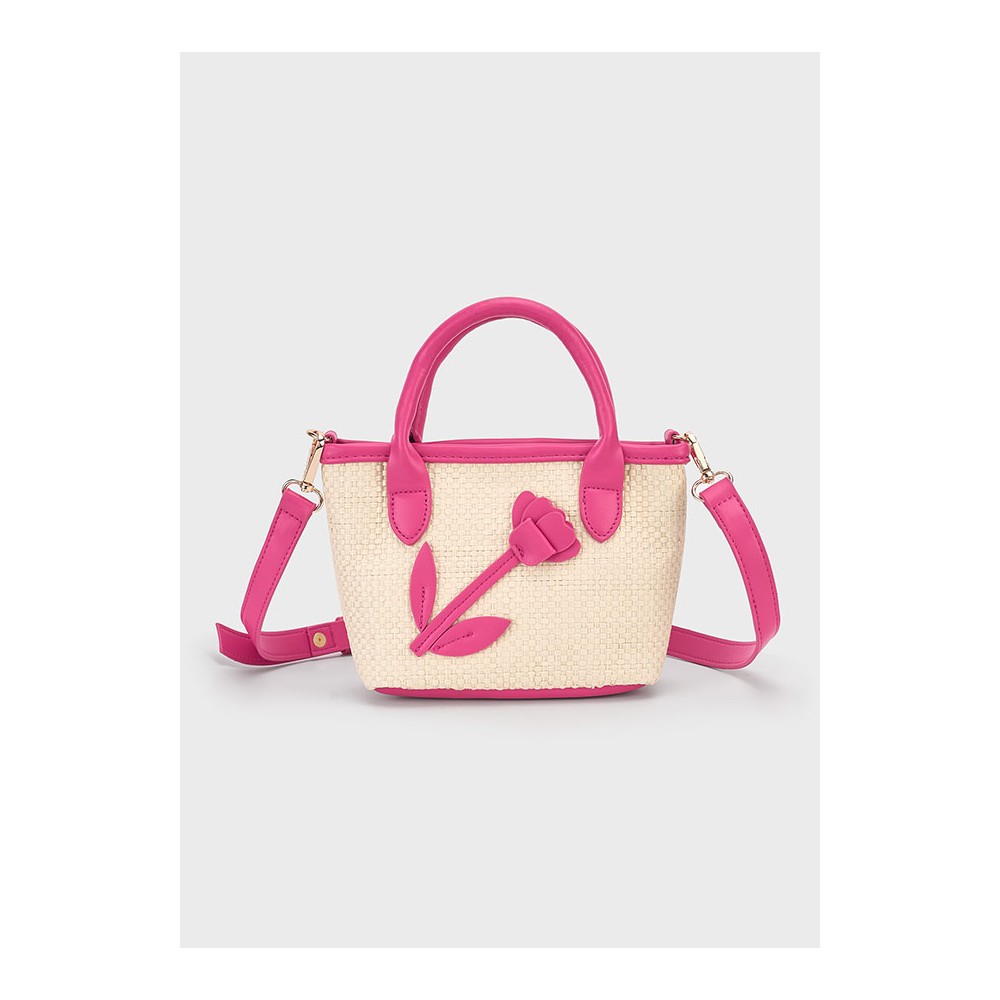 BOLSO FLOR MAGENTA