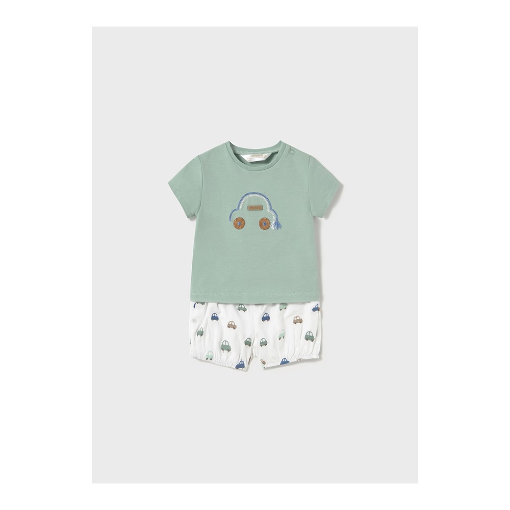 CONJUNTO PANTALON CORTO BORDADO JADE