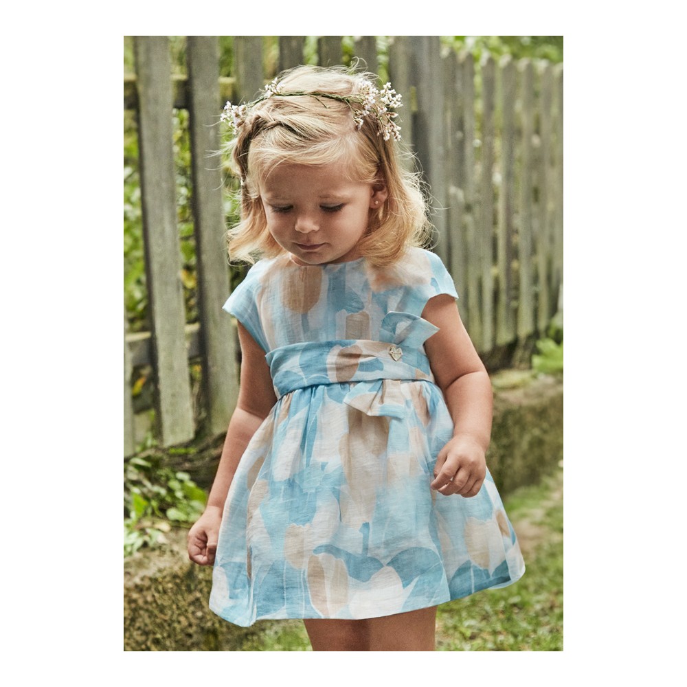 VESTIDO ESTAMPADO CIELO