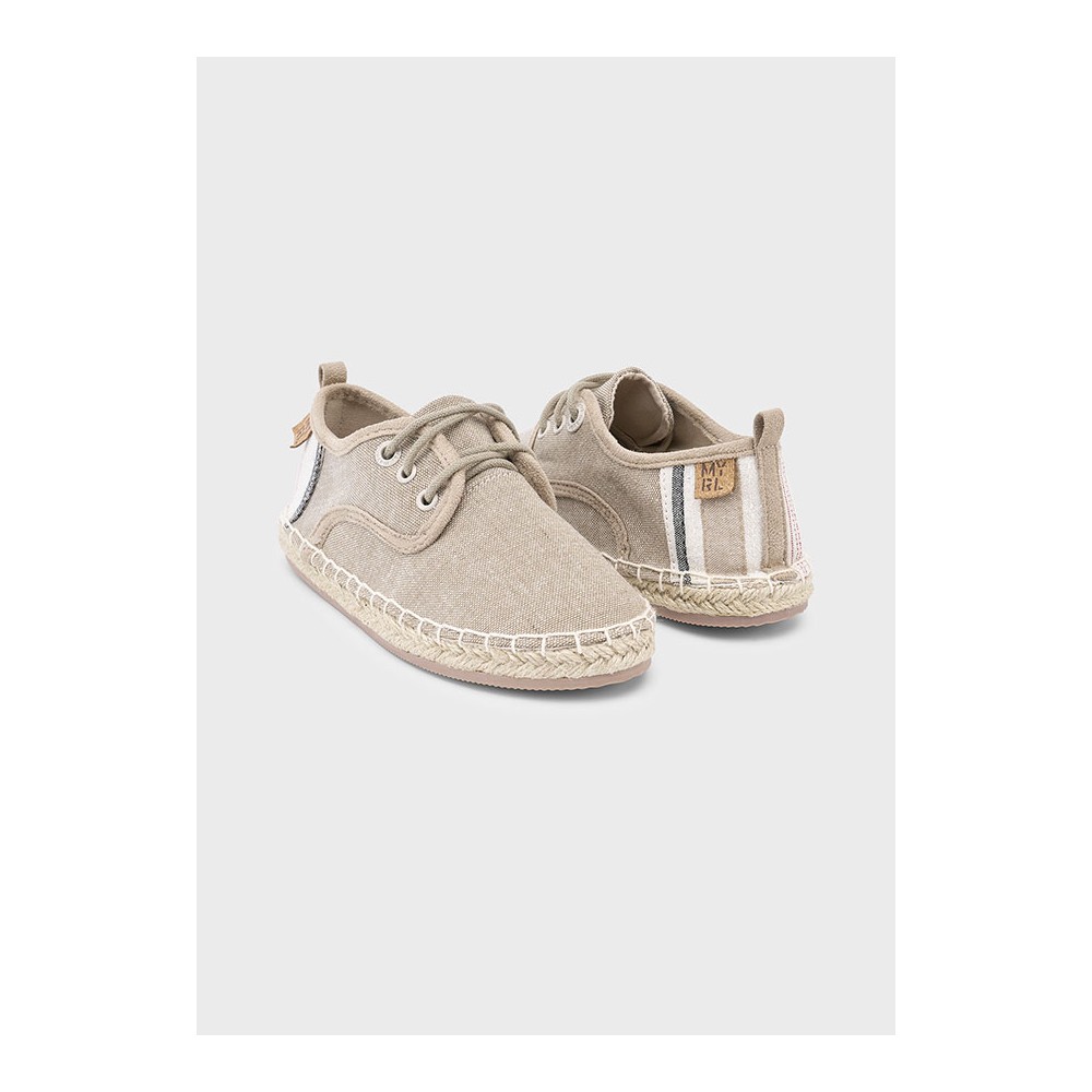ALPARGATA CORONES YUTE TAUPE