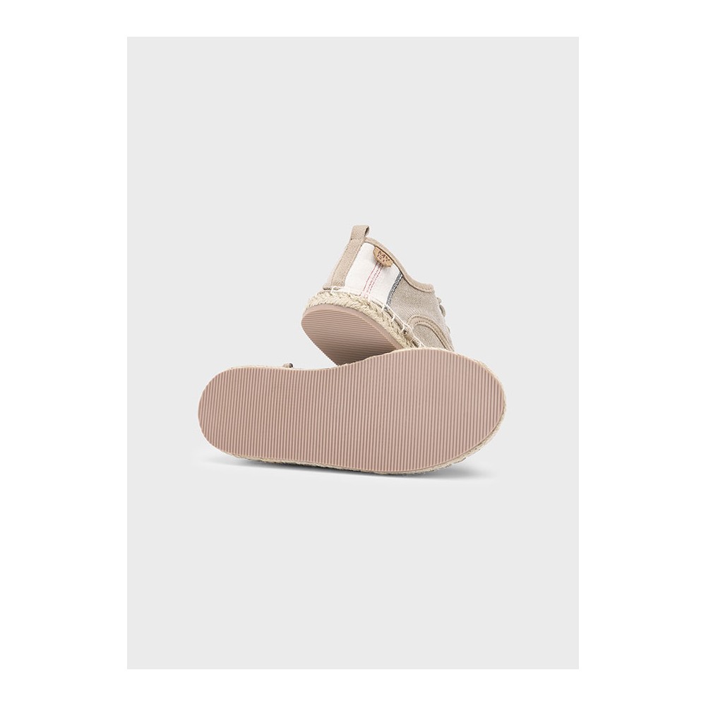 ALPARGATA CORONES YUTE TAUPE