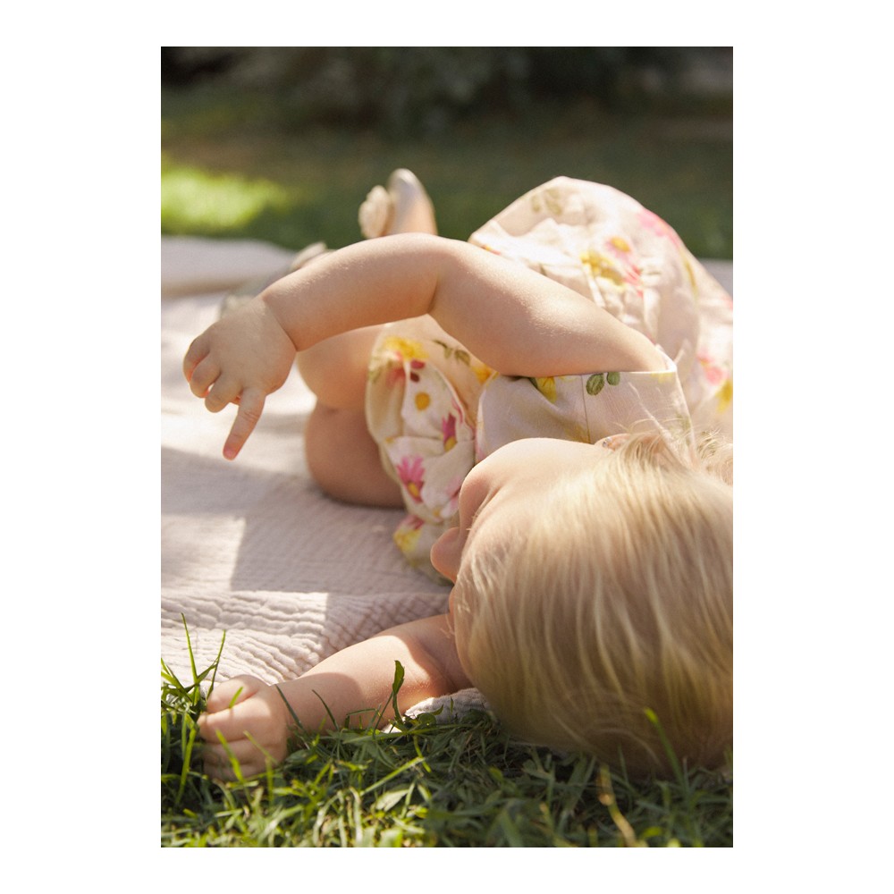 VESTIDO ESTAMPADO CEREMONIA GIRASOL