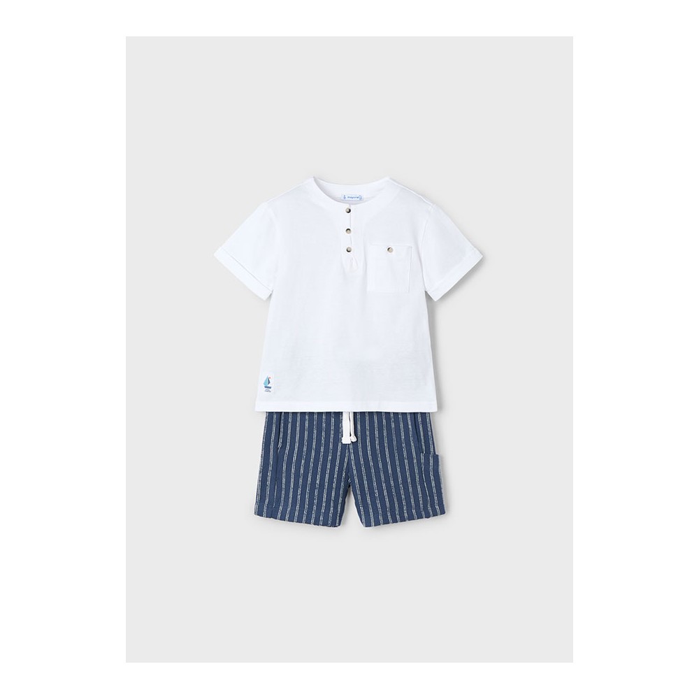 CONJUNTO PUNTO BERMUDA RAYAS MIDNIGHT