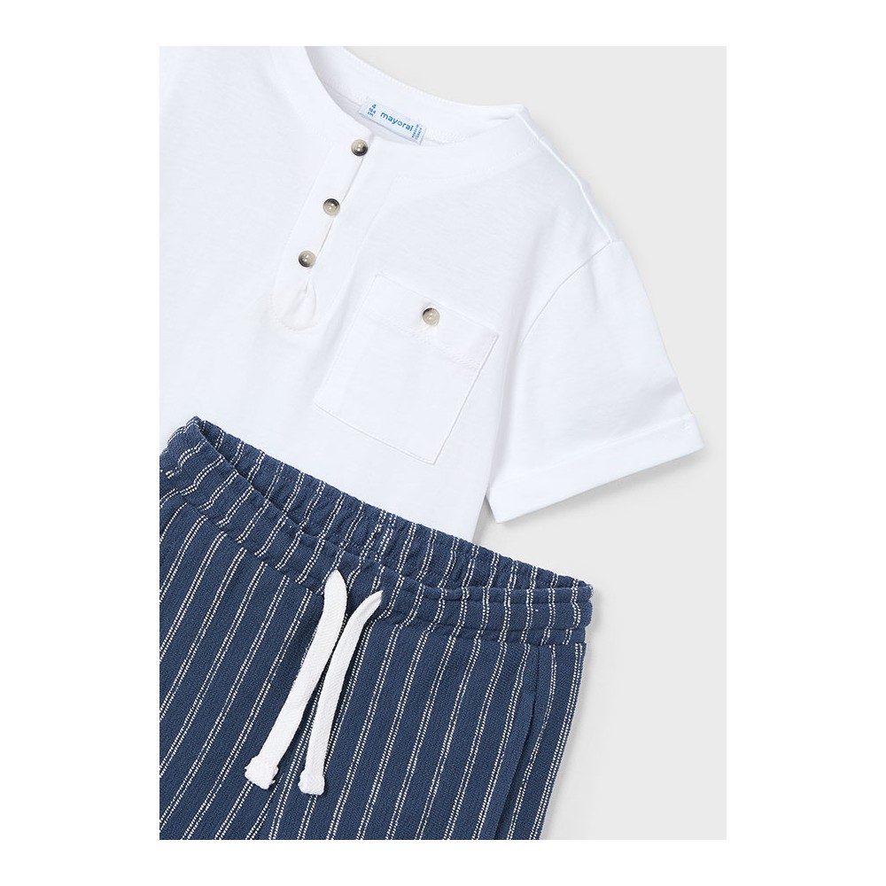 CONJUNTO PUNTO BERMUDA RAYAS MIDNIGHT