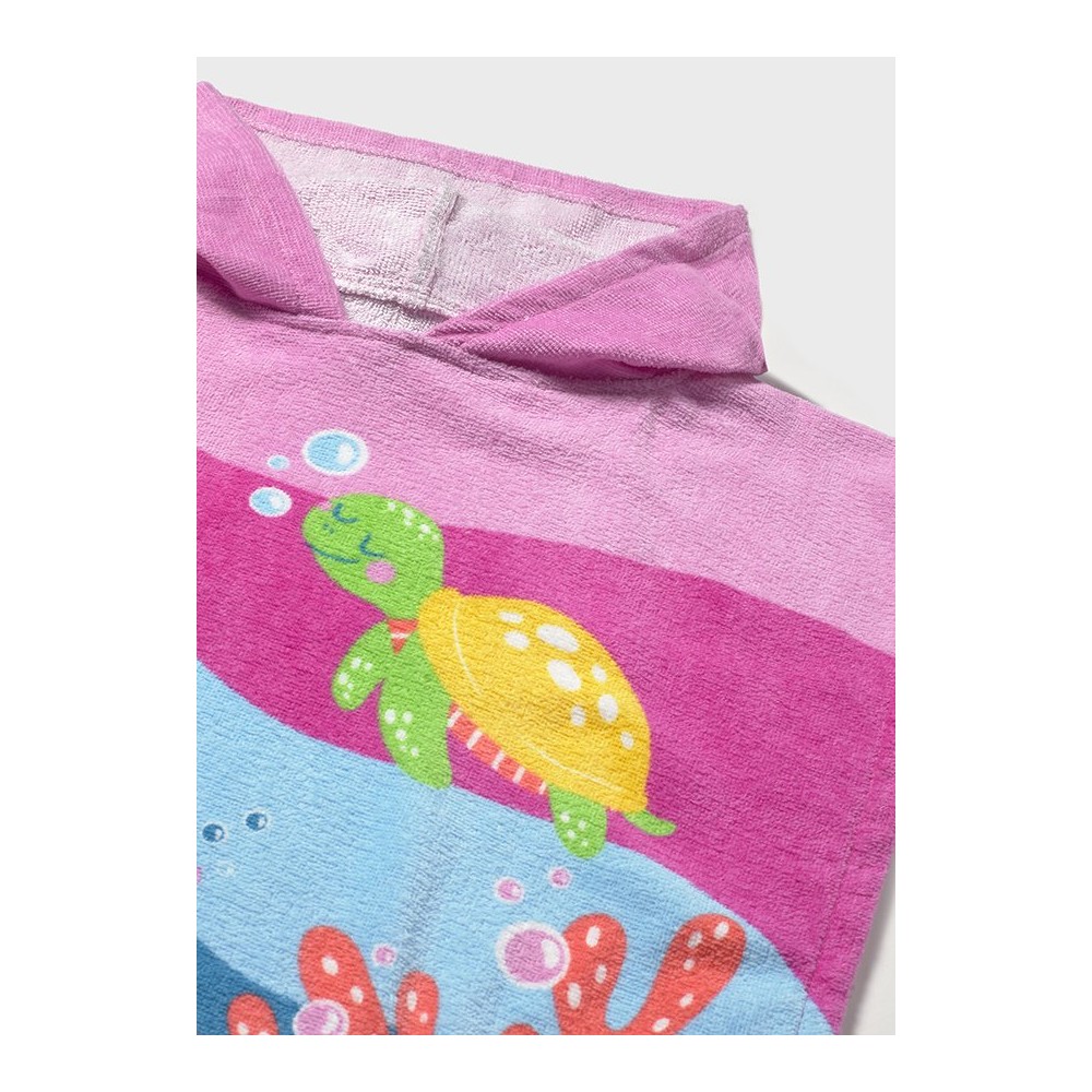 TOALLA FONDO MARINO FUCSIA