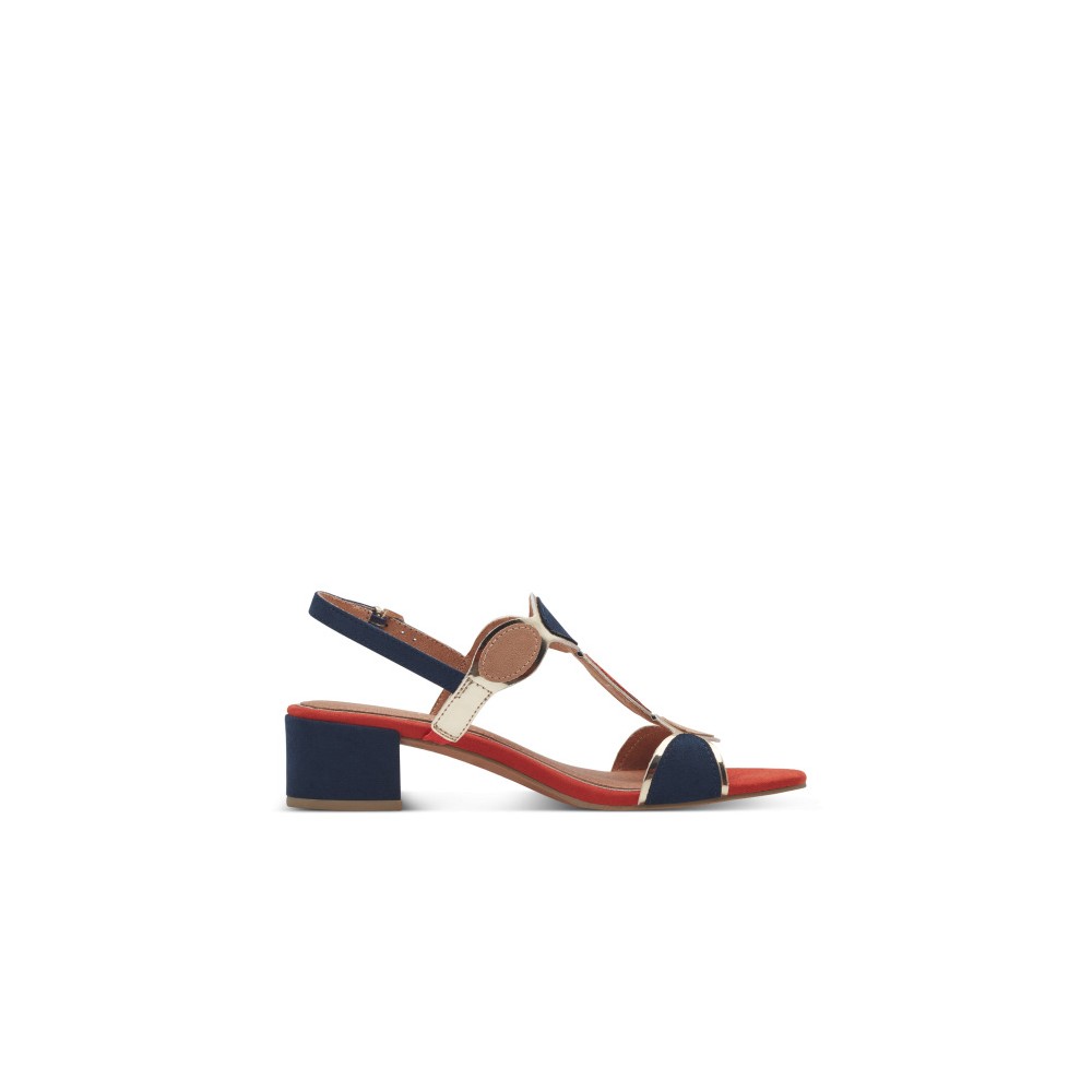 SANDALIA AROS NAVY COMBI.