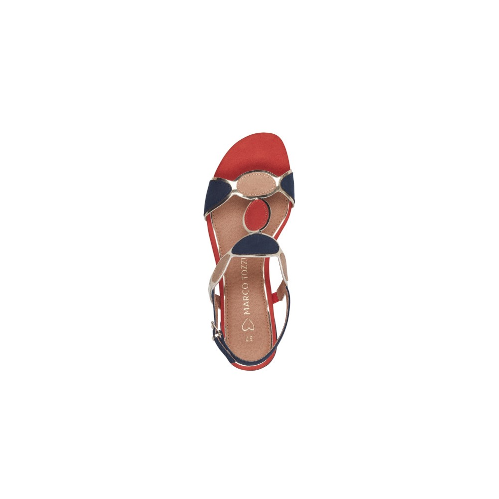 SANDALIA AROS NAVY COMBI.