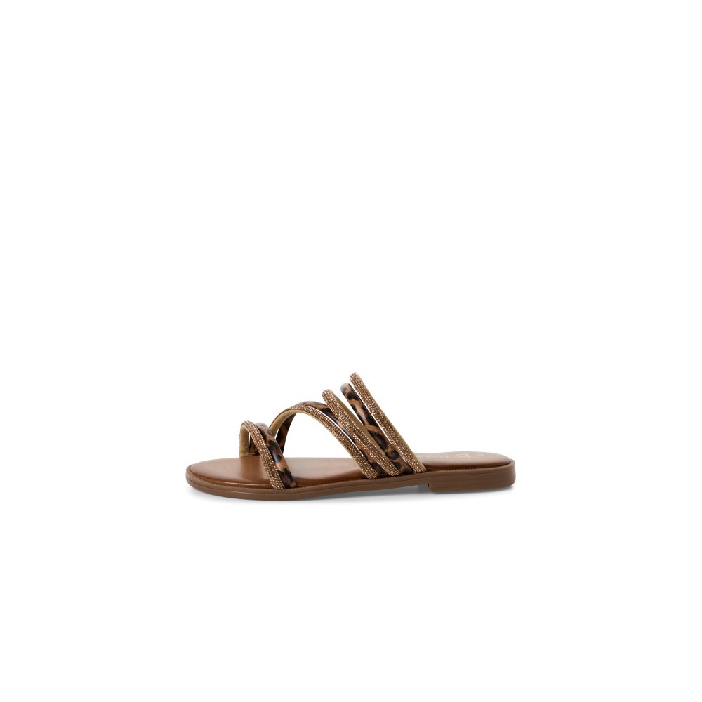 SANDALIA TUBULARES BRONCE