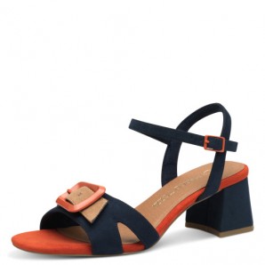 SANDALIA PALA HEBILLA NAVY