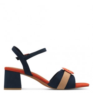 SANDALIA PALA HEBILLA NAVY