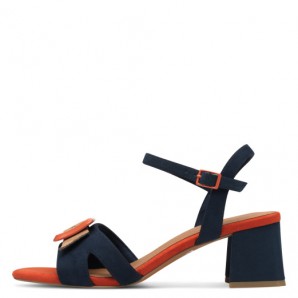 SANDALIA PALA HEBILLA NAVY