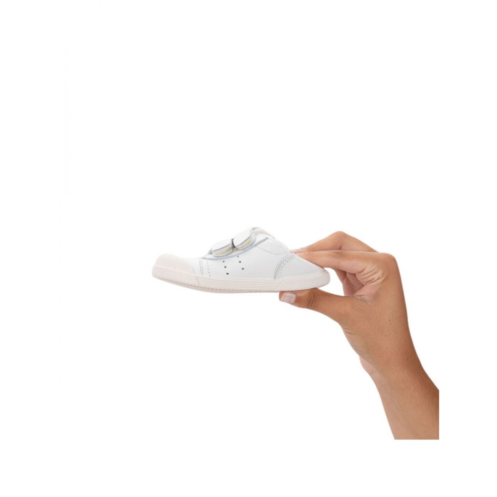 DEPORTIVO VELCROS BLANCO-ROSA BAREFOOT
