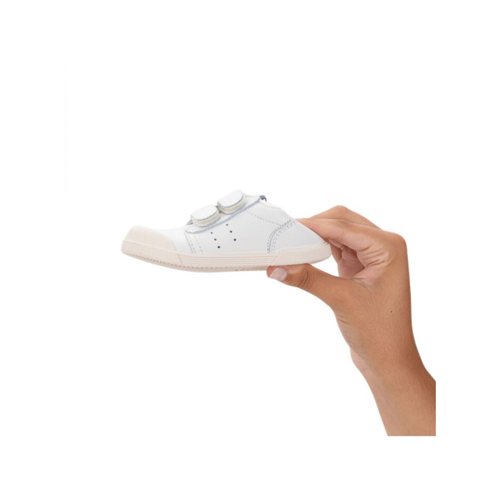 DEPORTIVOS VELCROS BLANCO JEANS