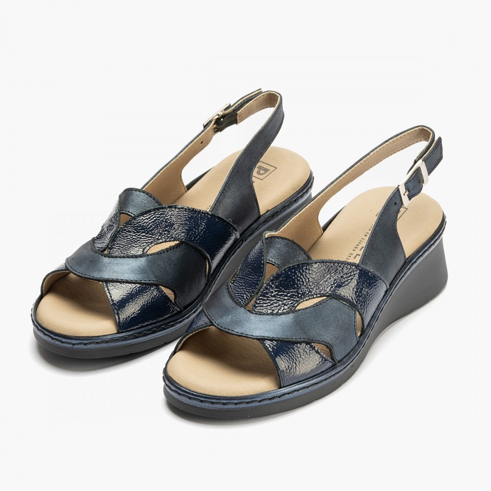 SANDALIA PIEZAS MARINO