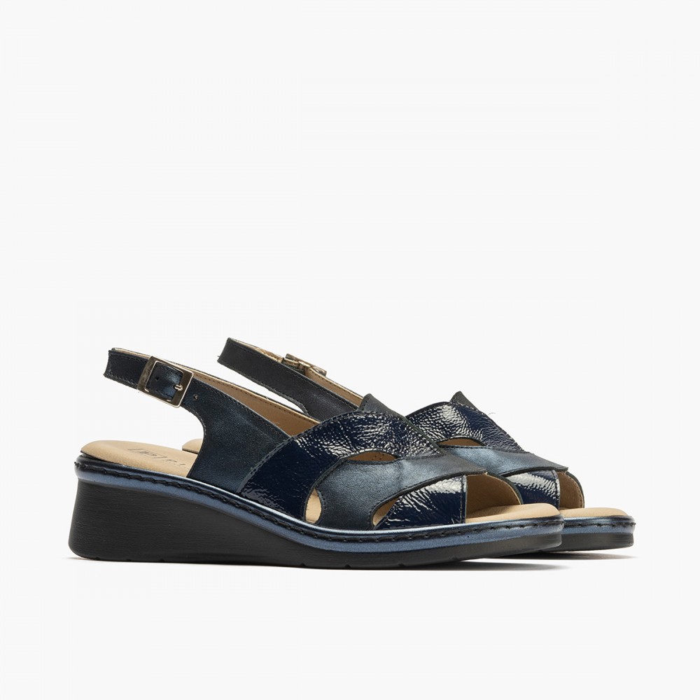 SANDALIA PIEZAS MARINO