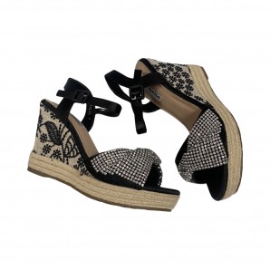 SANDALIA PLATAFORMA TAMARA NEGRO