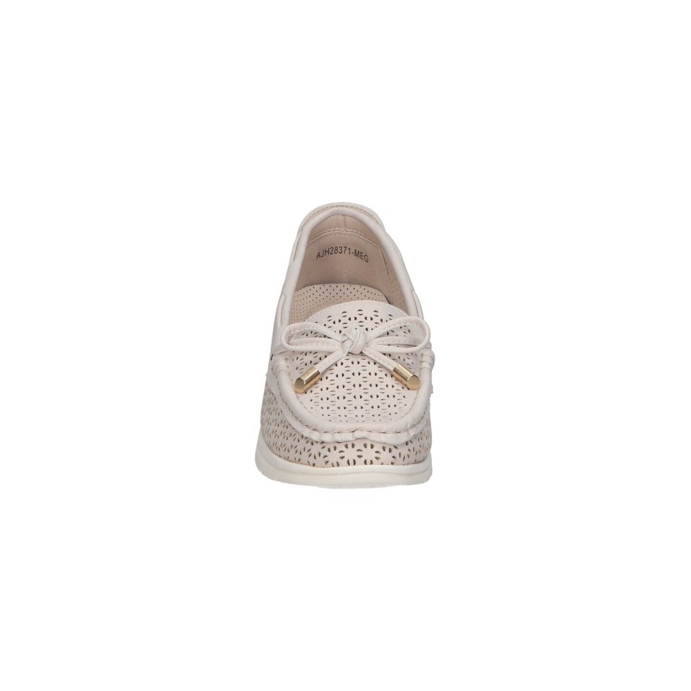 MOCASIN PICADO LAZO NUDE