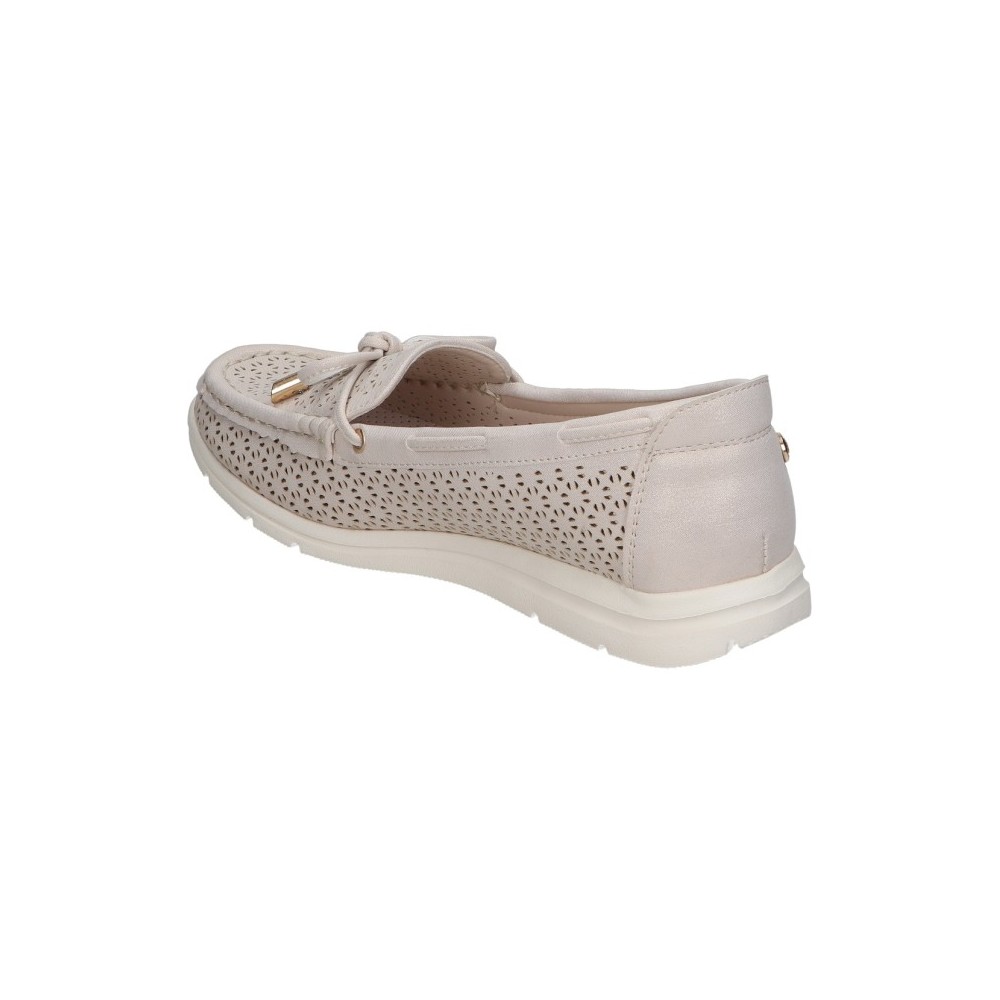 MOCASIN PICADO LAZO NUDE