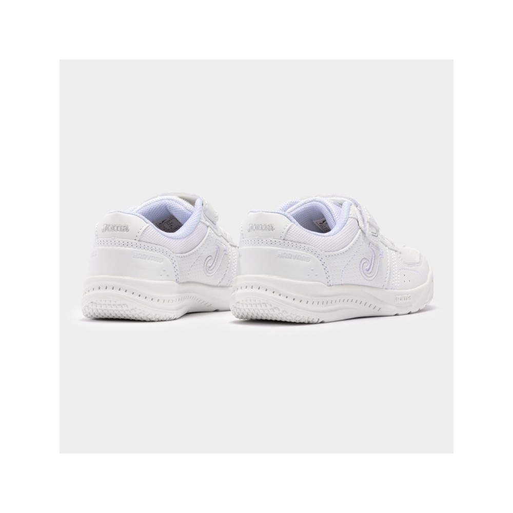 DEPORTIVO ELASTICO Y VELCRO BLANCO