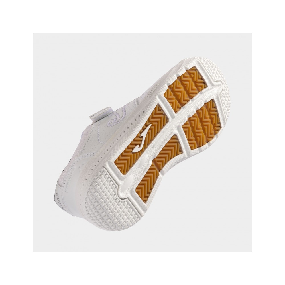 DEPORTIVO ELASTICO Y VELCRO BLANCO