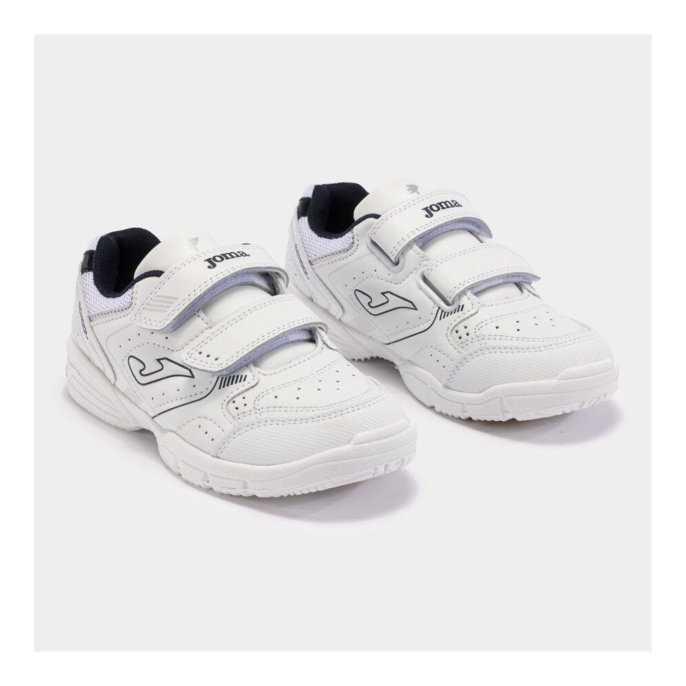 DEPORTIVO VELCROS BLANCO MARINO