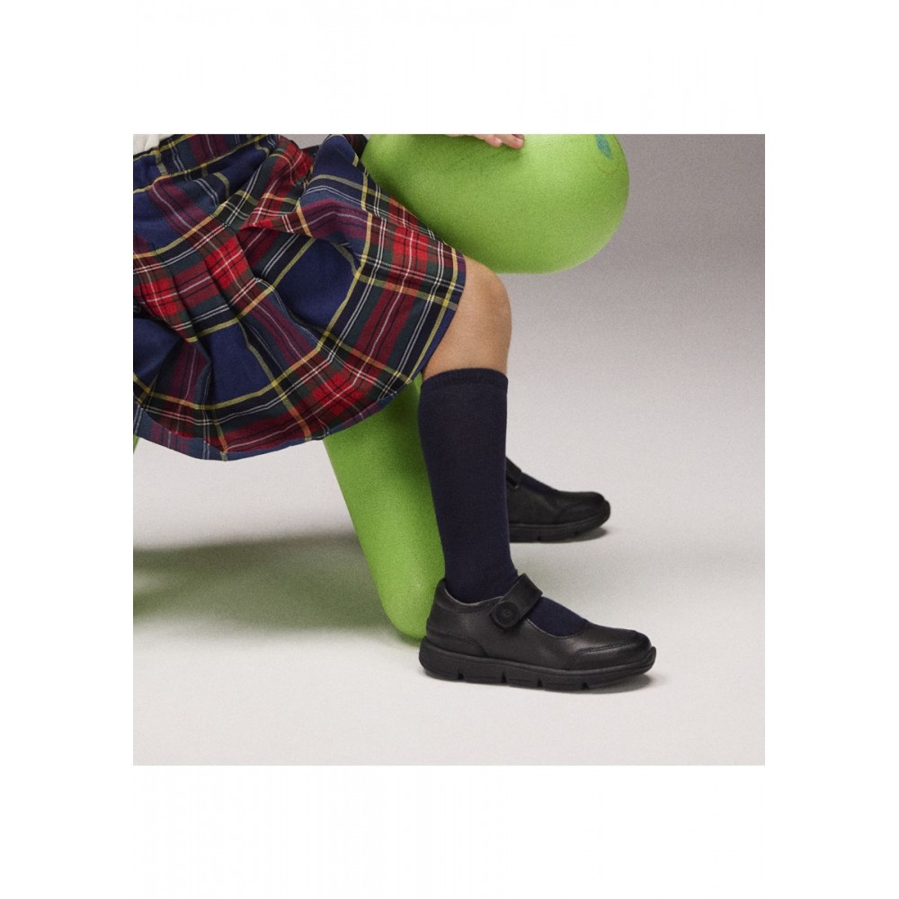 MERCEDES COLEGIAL VELCRO MARINO