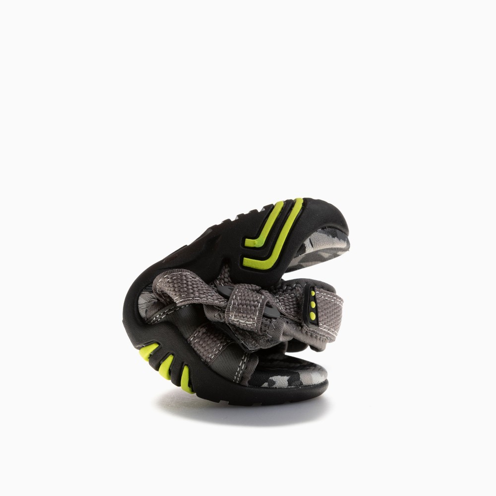 CALIFORNIA VELCROS GREY-NEON-YELLOW