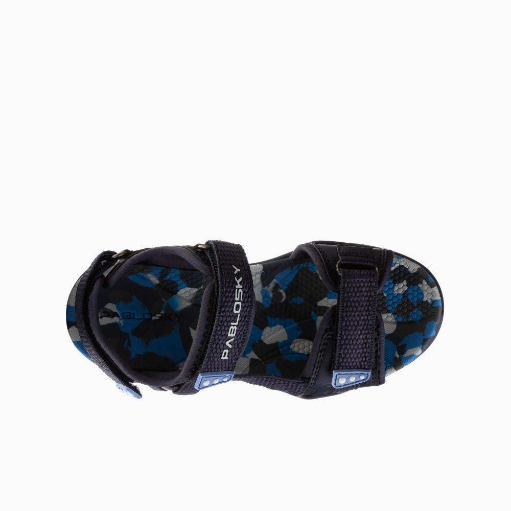 CALIDFORNA VELCROS NAVY-ROYAL