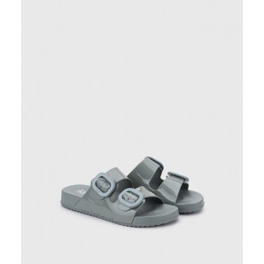 SANDALIA AGUA DOS HEBILLAS VERDE