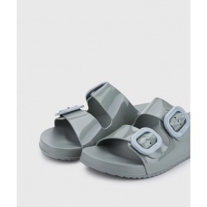 SANDALIA AGUA DOS HEBILLAS VERDE