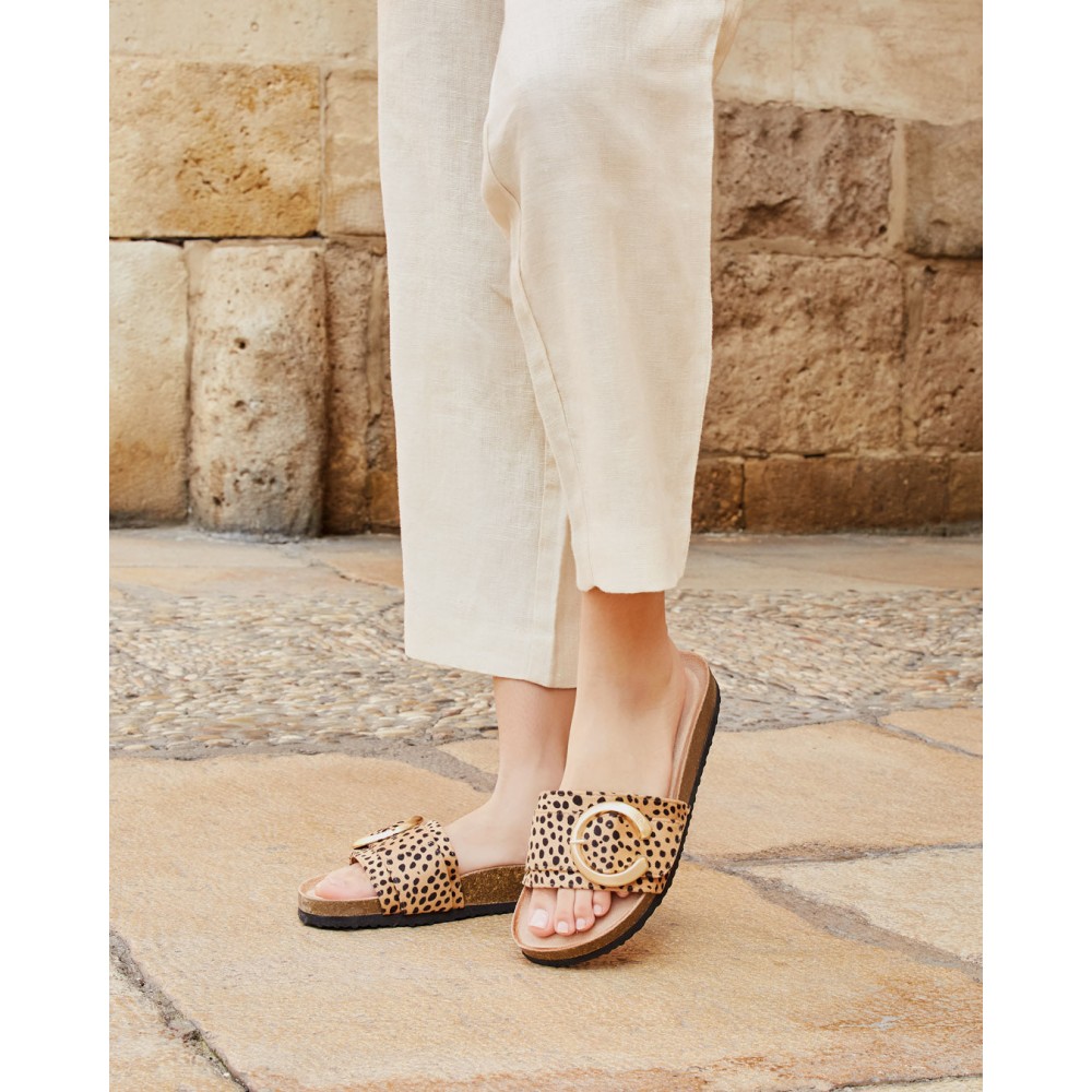 PALA HEBILLA LEOPARDO