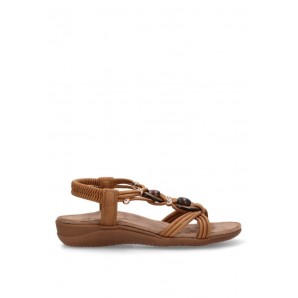 SANDALIA CONORT TIRA CENTRAL CAMEL