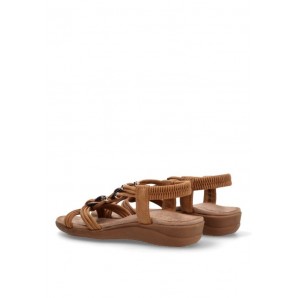 SANDALIA CONORT TIRA CENTRAL CAMEL