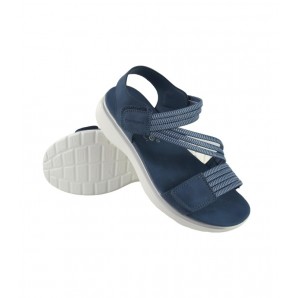 SANDALIA CONFORT TIRAS VELCRO JEANS