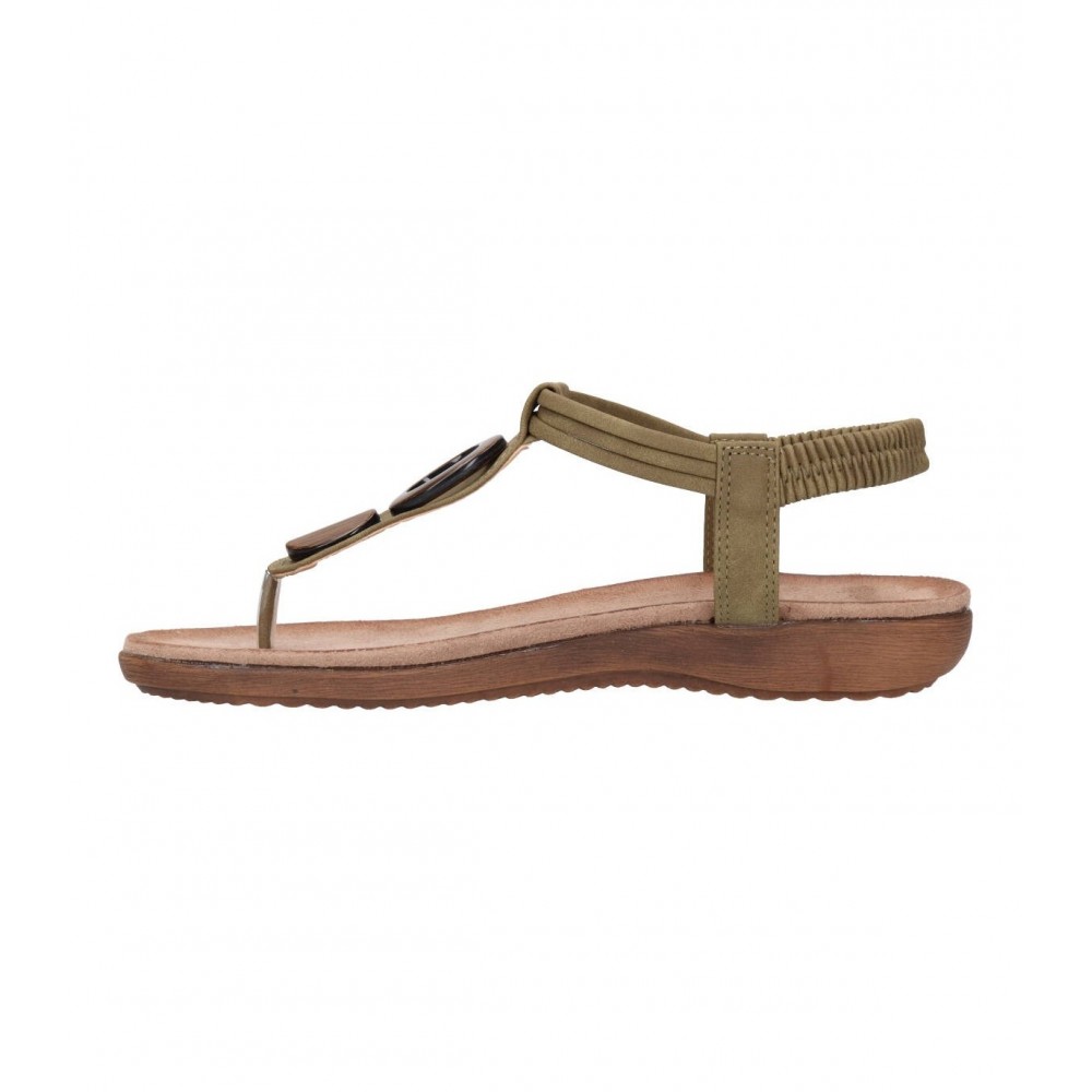 ESCLAVA CONFORT MADERITAS KAKI