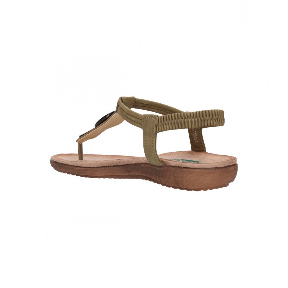 ESCLAVA CONFORT MADERITAS KAKI