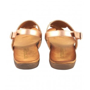 ESCLAVA HEBILLA TOBILLO BRONDE