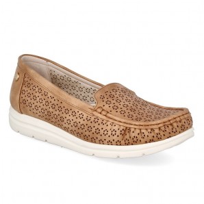 MOCASIN PICADO CUERO