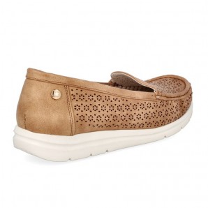 MOCASIN PICADO CUERO