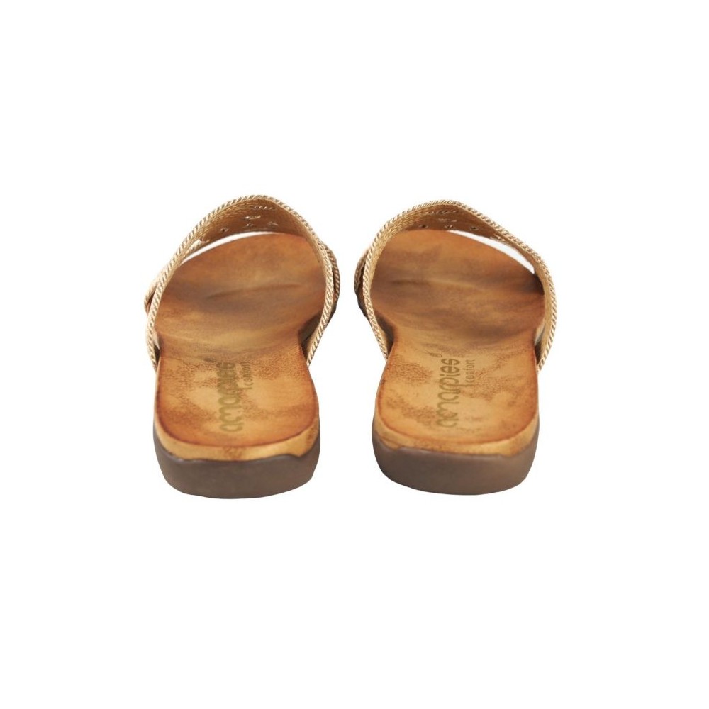 PALA TIRAS CORDON METALIZADO BRONCE